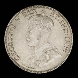 Canada, George V, 25 cents : 1911