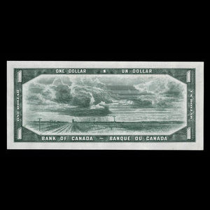 Canada, Bank of Canada, 1 dollar : 1954