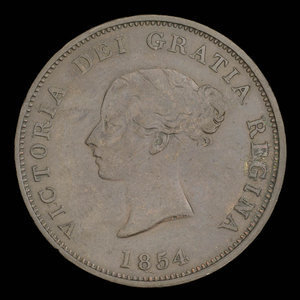 Canada, Province of New Brunswick, 1 penny : 1854