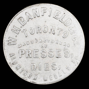 Canada, W.H. Banfield & Co., no denomination : 1895