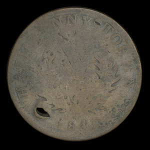 Canada, Devins & Bolton, no denomination : 1867