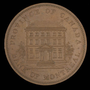 Canada, Bank of Montreal, 1 penny : 1837