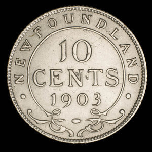 Canada, Edward VII, 10 cents : 1903