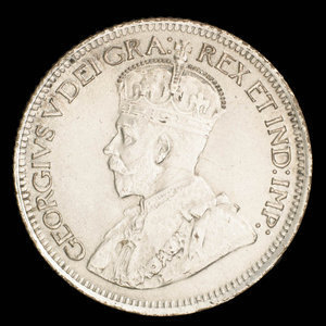 Canada, George V, 10 cents : 1912