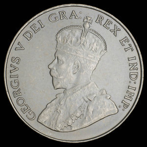 Canada, George V, 5 cents : 1931