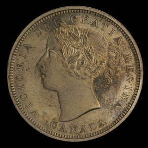 Canada, Victoria, 20 cents : 1871