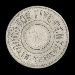 Canada, North Western Novelty Co. Ltd., 5 cents : 1916