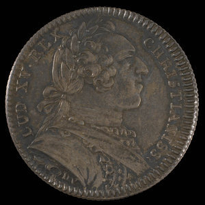 France, Louis XV, no denomination : 1751