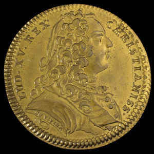 France, Louis XV, no denomination : 1755