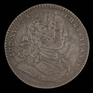 France, Louis XV, no denomination : 1755