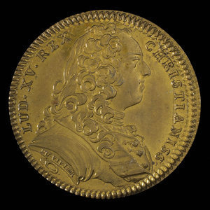 France, Louis XV, no denomination : 1758