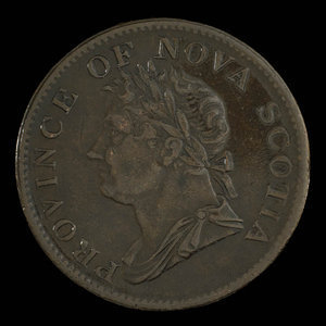 Canada, Province of Nova Scotia, 1/2 penny : 1832