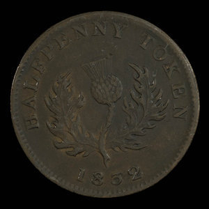Canada, Province of Nova Scotia, 1/2 penny : 1832