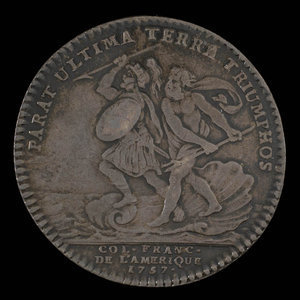 France, Louis XV, no denomination : 1757