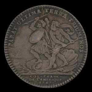France, Louis XV, no denomination : 1757
