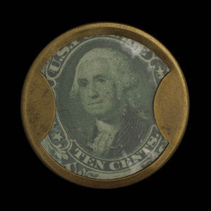 Canada, Weir & Larminie, no denomination : 1863