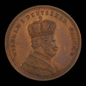 Canada, Gesangverein Teutonia, 5 cents : 1888