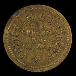 Canada, Pritchard & Andrews, no denomination : 1888