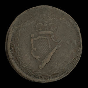 Canada, unknown, 1/2 penny : 1815