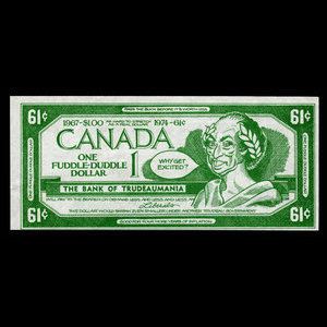 Canada, Progressive Conservative Party of Canada, 61 cents : 1974