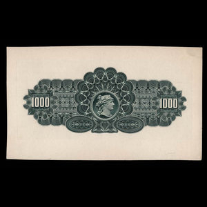Canada, Dominion Bank, 1,000 dollars