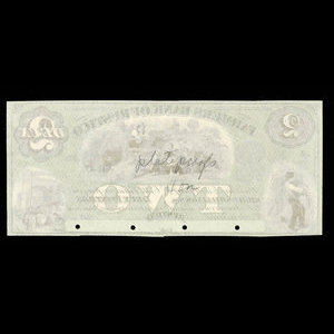 Canada, Farmers Bank of Rustico, 2 dollars : 1864