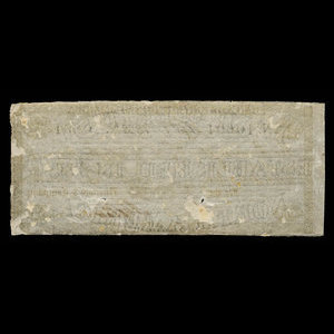 Canada, Bank of British North America, 1 dollar : September 1, 1838