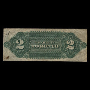 Canada, Dominion of Canada, 2 dollars : July 1, 1870