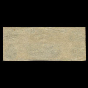 Canada, Colonial Bank of Canada, 20 dollars : 1863