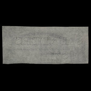 Canada, Hunterstown Lumber Co., 1 dollar : 1875