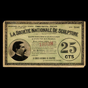 Canada, National Society of Sculpture Limited, 10 percent : October 30, 1896