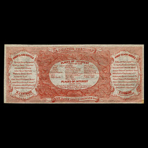 United States of America, D. Silvernail, no denomination : 1895