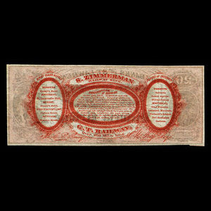 United States of America, D. Silvernail, no denomination : 1895