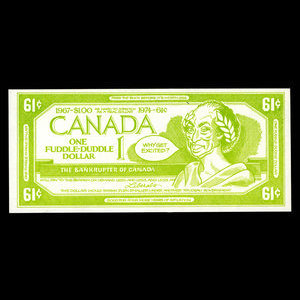 Canada, Progressive Conservative Party of Canada, 61 cents : 1974