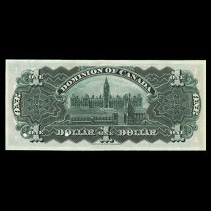 Canada, Dominion of Canada, 1 dollar : January 3, 1911