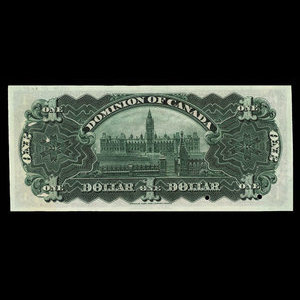 Canada, Dominion of Canada, 1 dollar : January 3, 1911