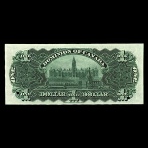 Canada, Dominion of Canada, 1 dollar : January 3, 1911