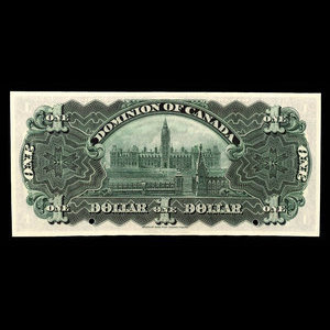 Canada, Dominion of Canada, 1 dollar : January 3, 1911