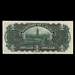 Canada, Dominion of Canada, 1 dollar : January 3, 1911