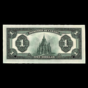 Canada, Dominion of Canada, 1 dollar : July 2, 1923