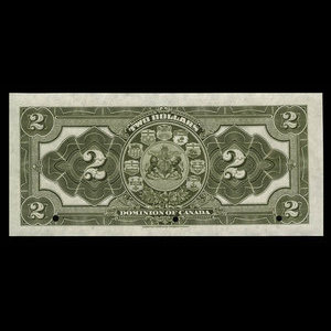 Canada, Dominion of Canada, 2 dollars : January 2, 1914