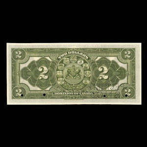 Canada, Dominion of Canada, 2 dollars : January 2, 1914