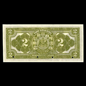 Canada, Dominion of Canada, 2 dollars : January 2, 1914