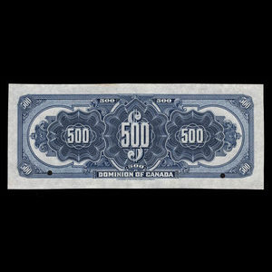 Canada, Dominion of Canada, 500 dollars : January 2, 1925