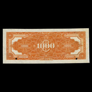 Canada, Dominion of Canada, 1,000 dollars : January 2, 1925