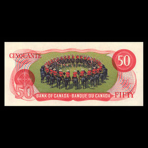 Canada, Bank of Canada, 50 dollars : 1975