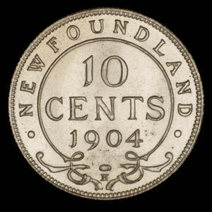 Canada, Edward VII, 10 cents : 1904