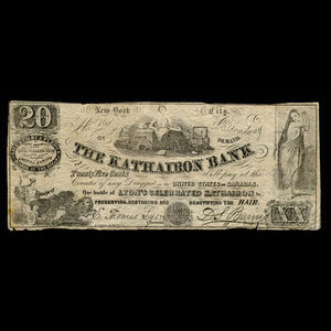 Canada, Kathairon Bank, no denomination : 1887