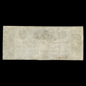 Canada, Commercial Bank (Kingston), 3 dollars : June 21, 1837