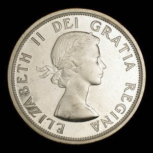 Canada, Elizabeth II, 1 dollar : 1953